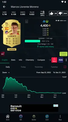 Futbin android App screenshot 12