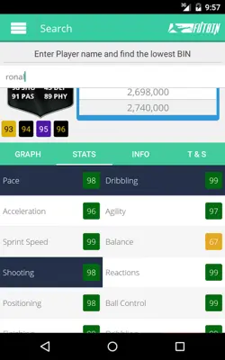 Futbin android App screenshot 18