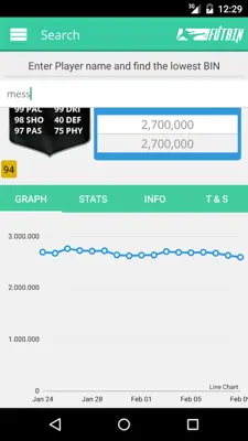 Futbin android App screenshot 22