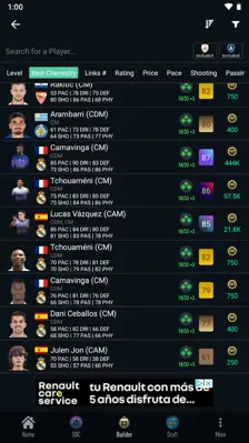 Futbin android App screenshot 5